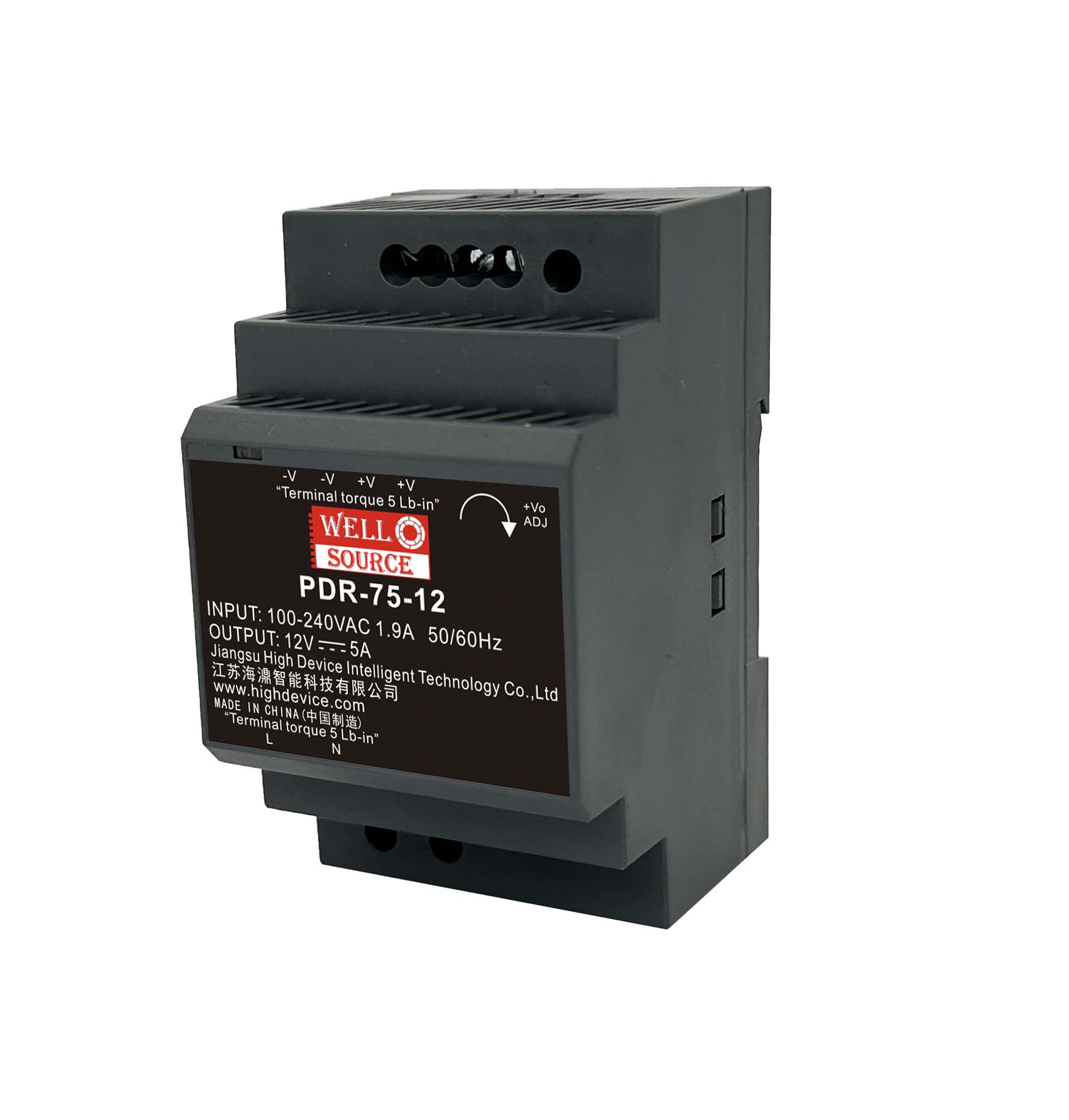 PDR-75 Series - Well Source Switching Power Supply